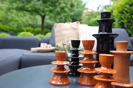 Kerzenständer M (Terrakotta)