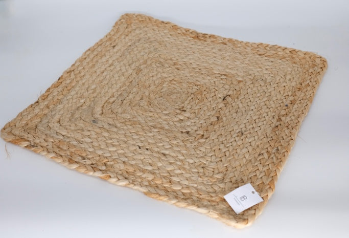 Tischset Jute quadratisch