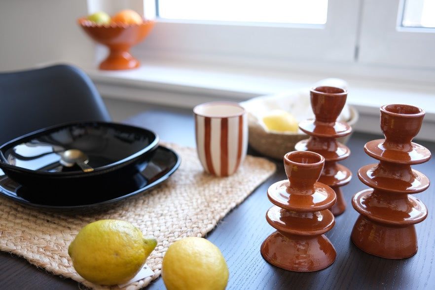 Kerzenständer S (orange)