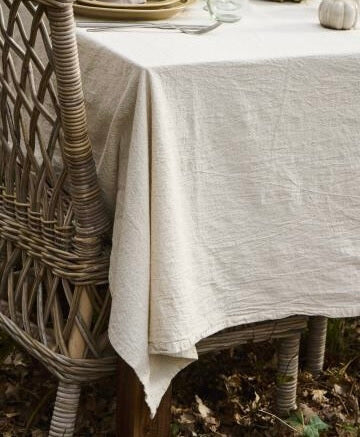 Tischdecke Leinen